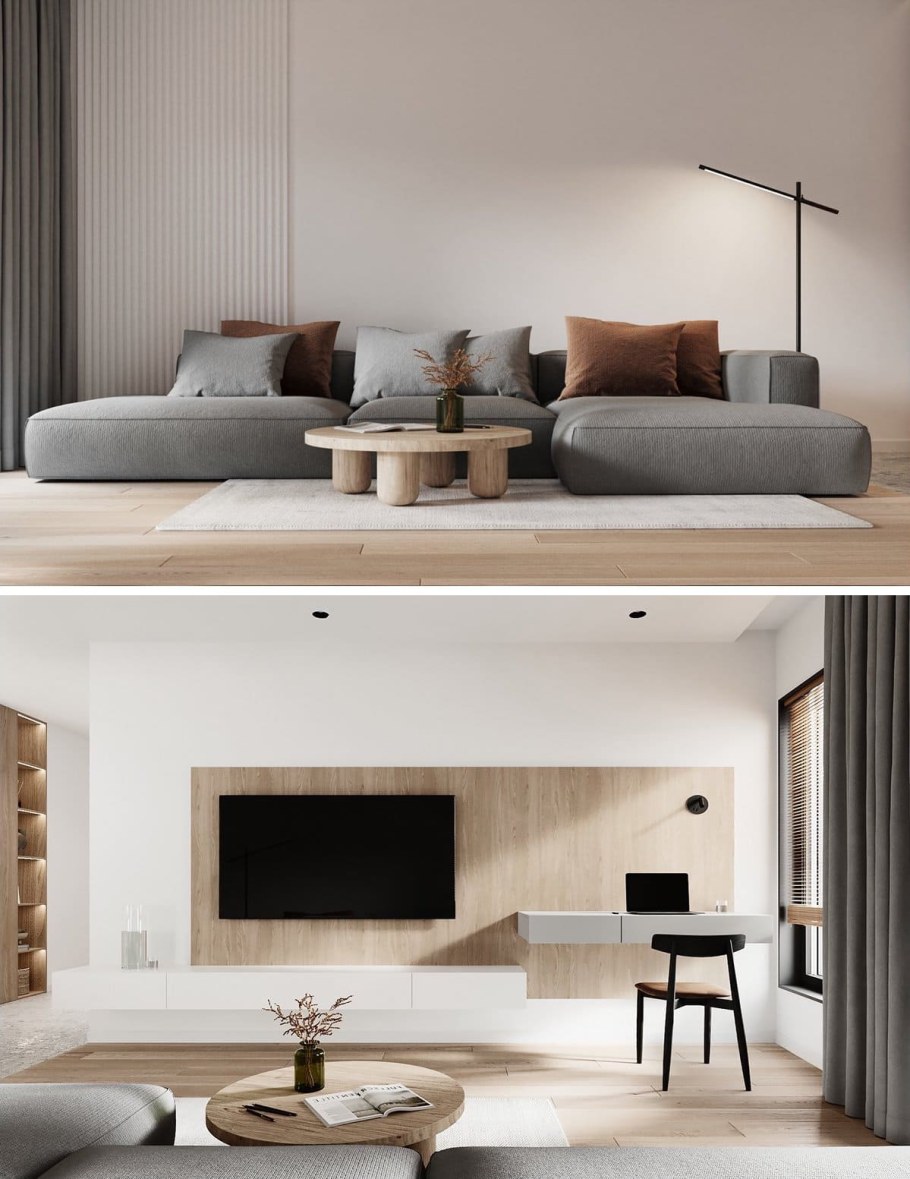 Стильный современный интерьер квартиры