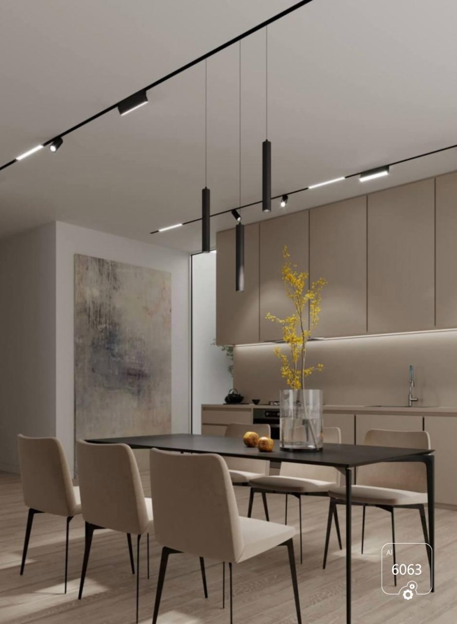 Подвесной магнитный трековый шинопровод