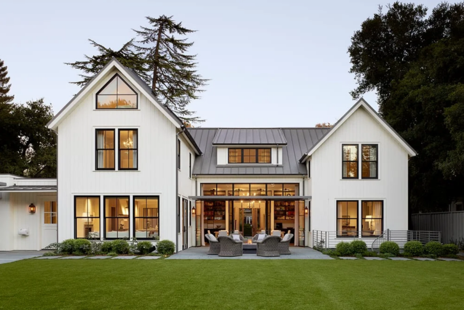 Фармхаус стиль экстерьер