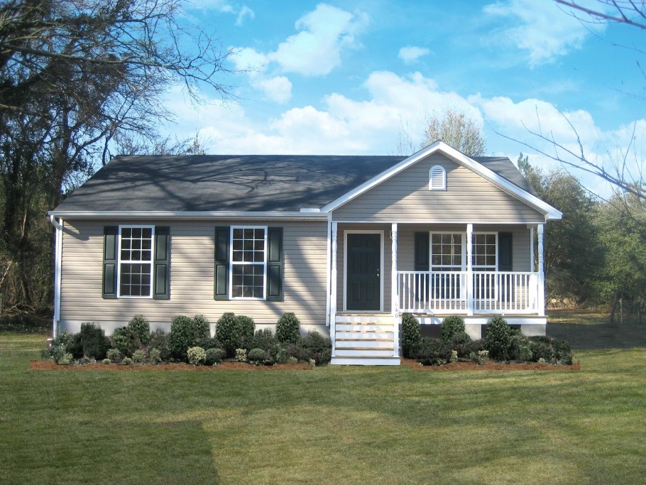 Небольшой домик в американском стиле