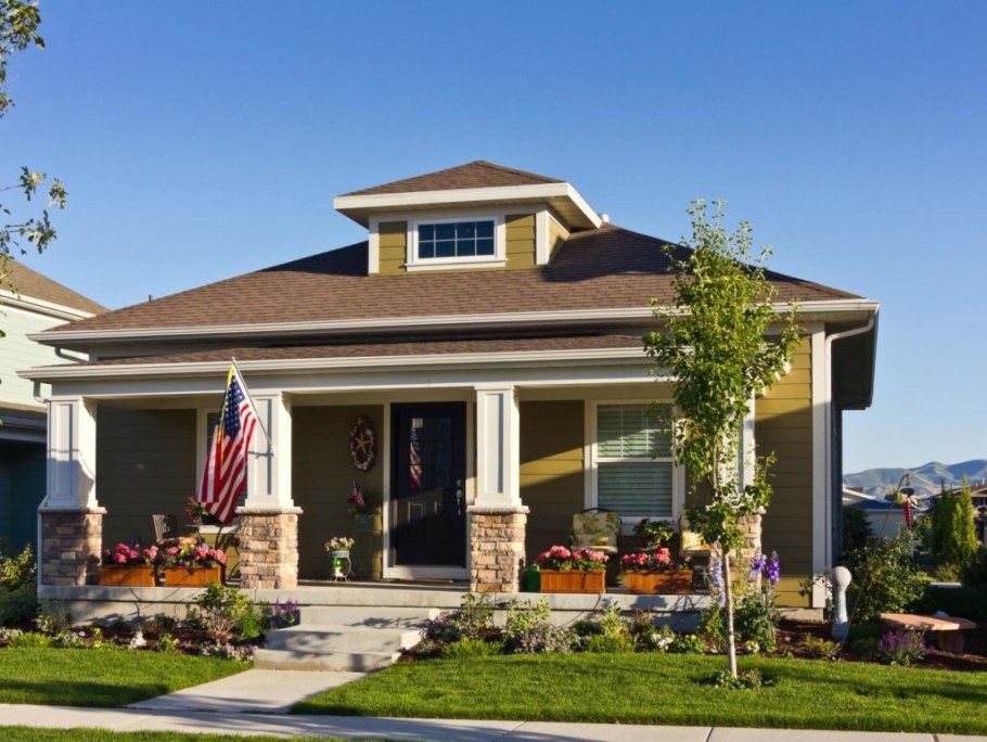 Домик в американском стиле