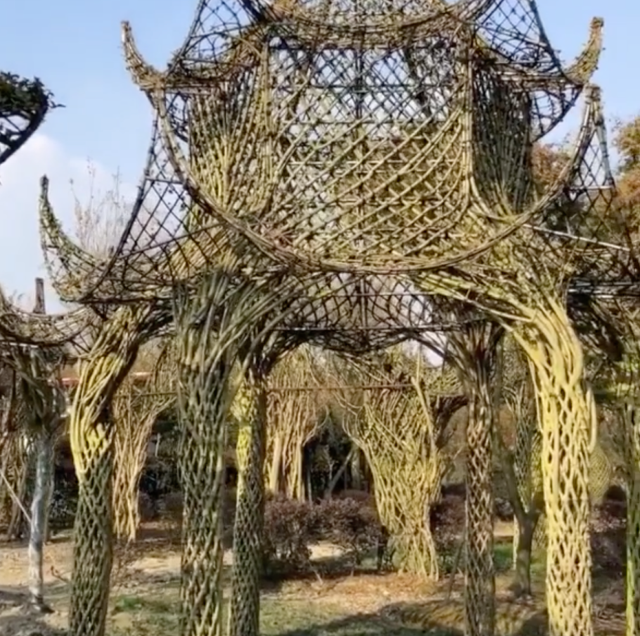 Русская Ива Живая беседка