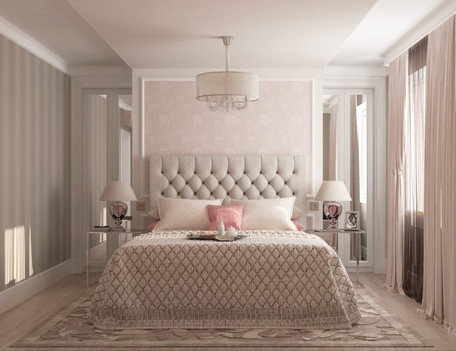Интерьер женской спальни