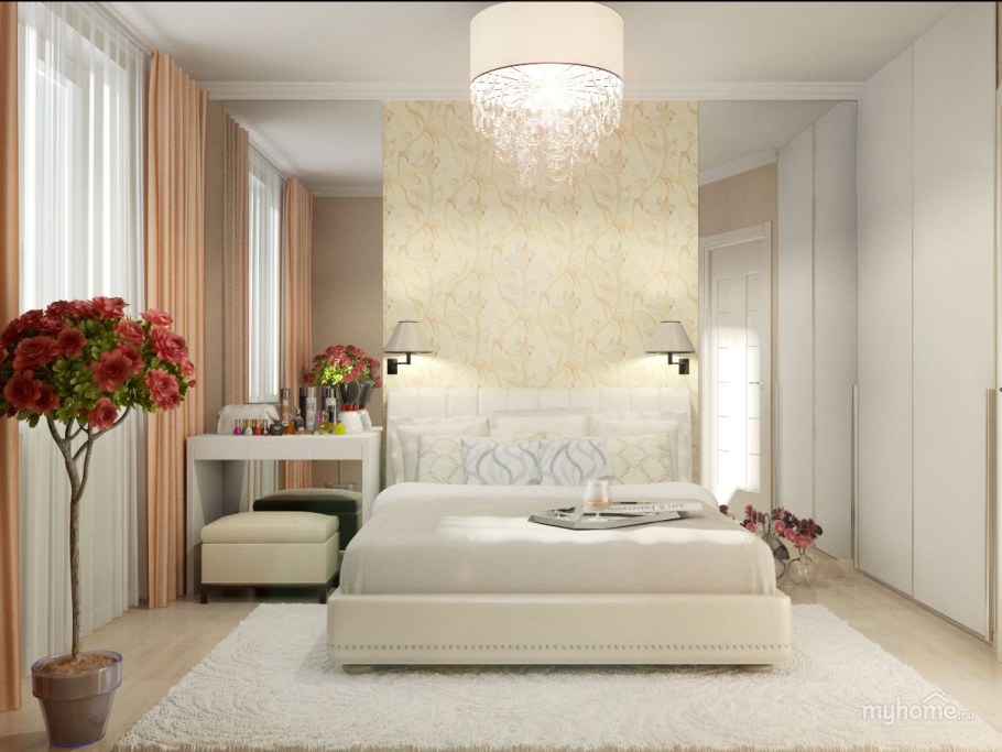 Спальня для женщины 40 лет