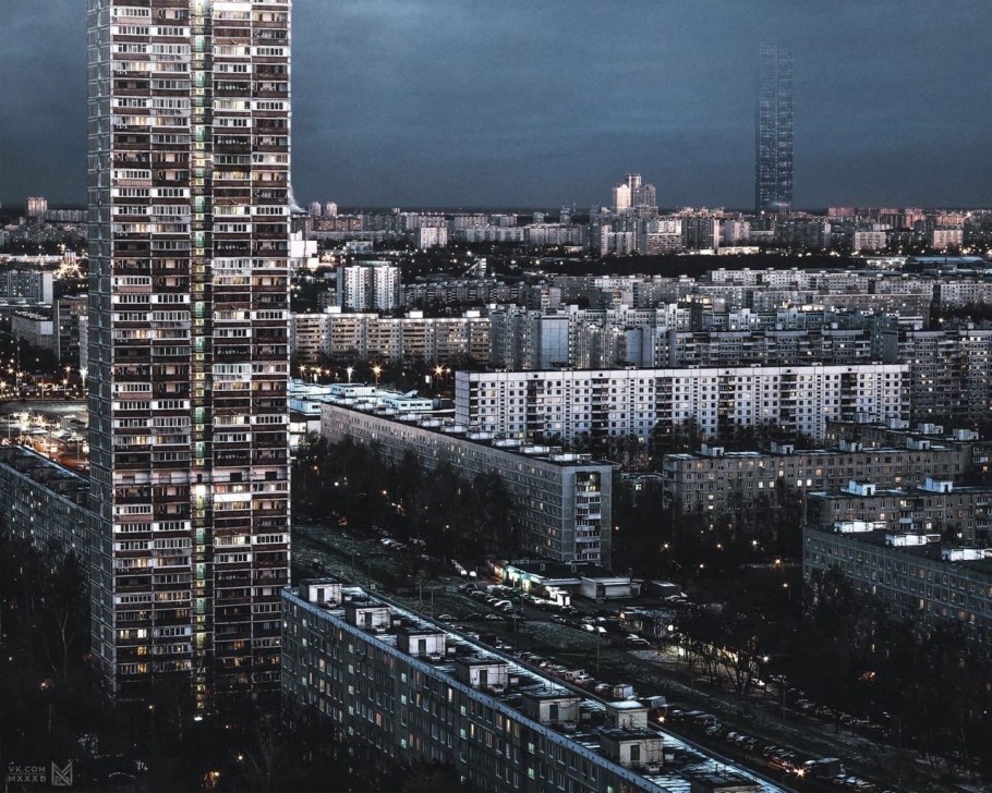 Многоэтажки 90 Россия Эстетика