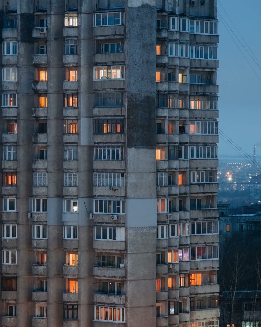 Старые многоэтажки