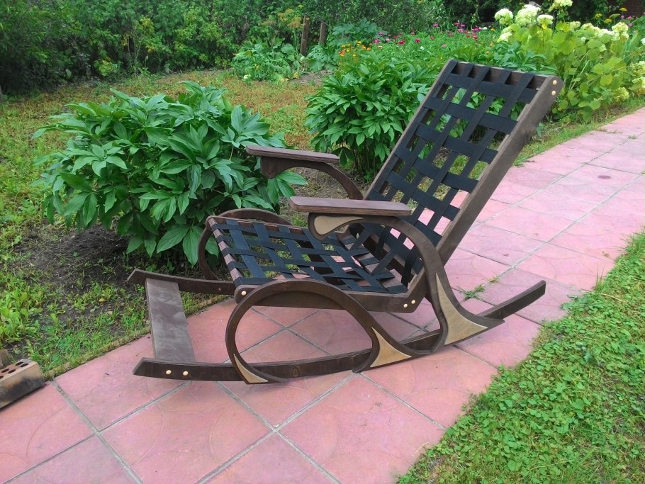 Кресло качалка своими руками