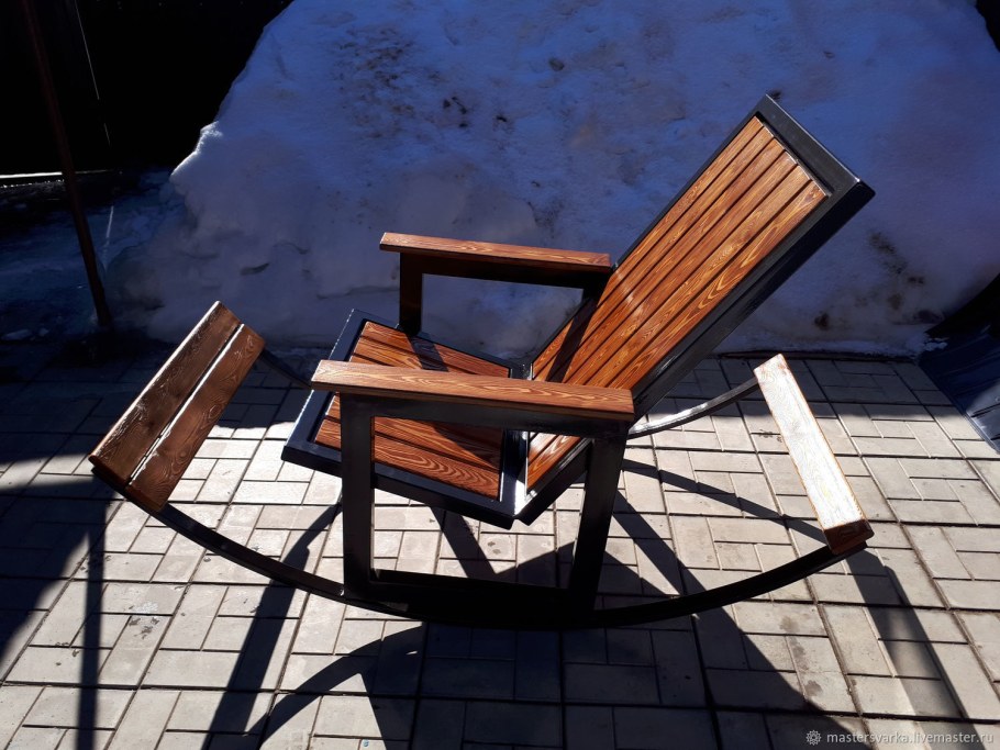 Кресло из профильной трубы