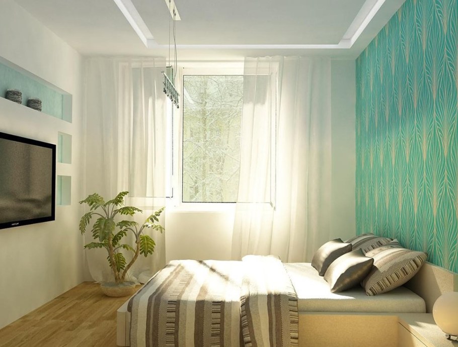 Спальня в малогабаритной квартире