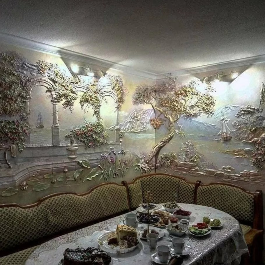 Декоративная роспись стен