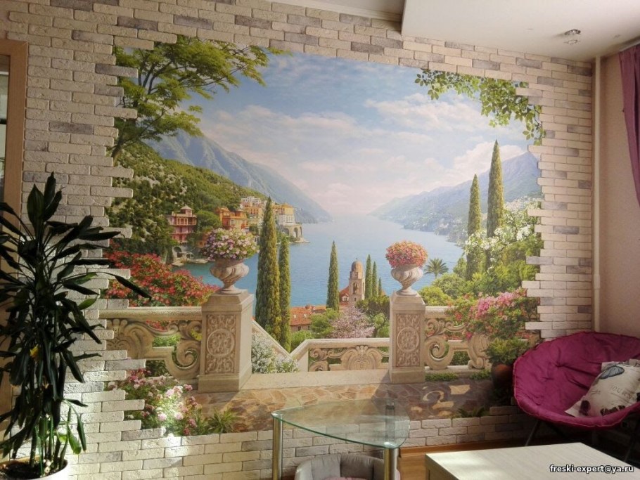 Фреска на стену