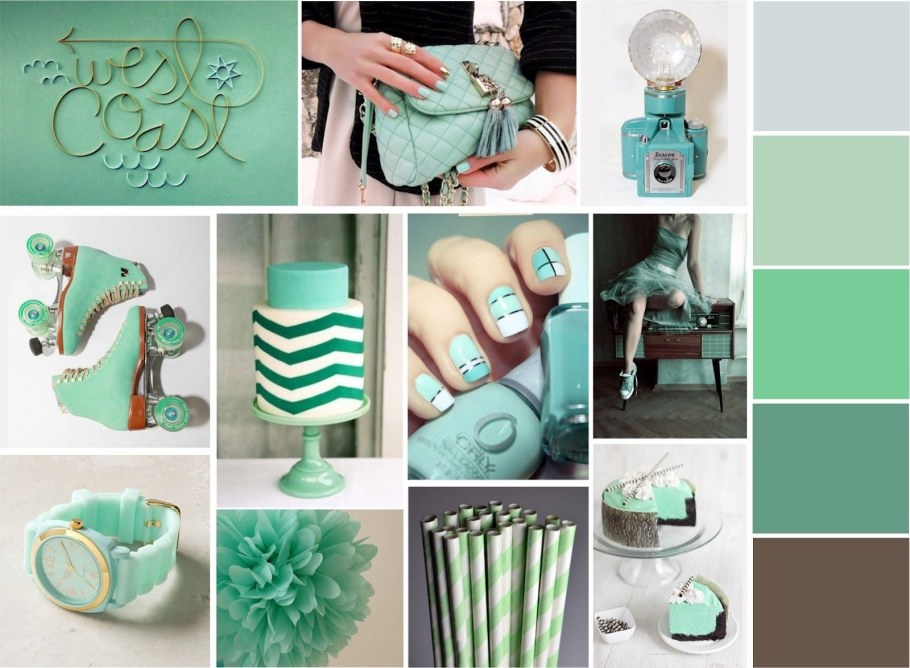 Тиффани минт цвет