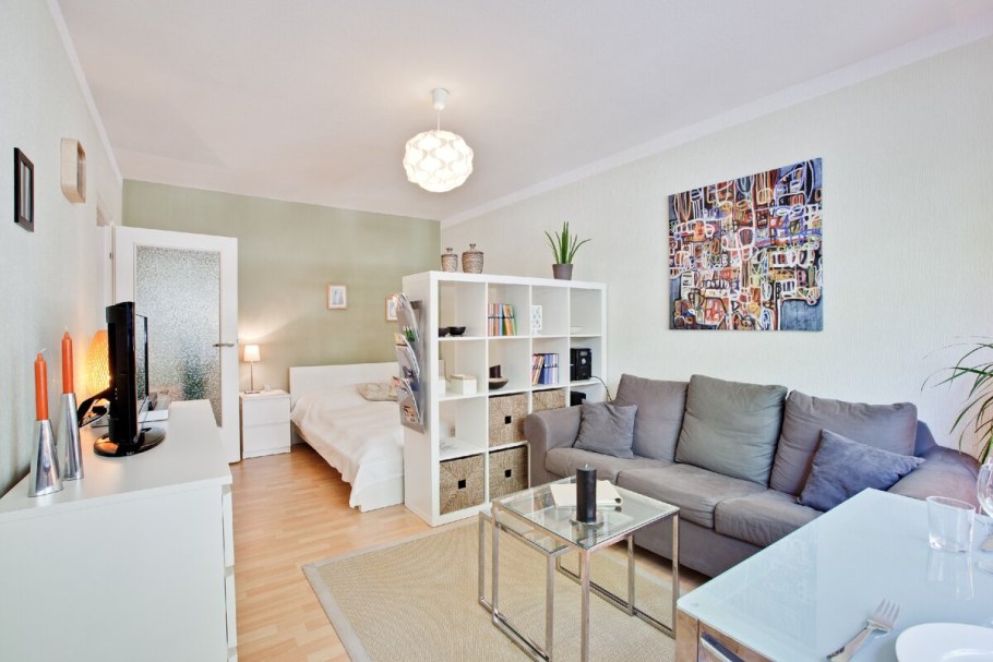 Гостиная-спальня 17м2 икея