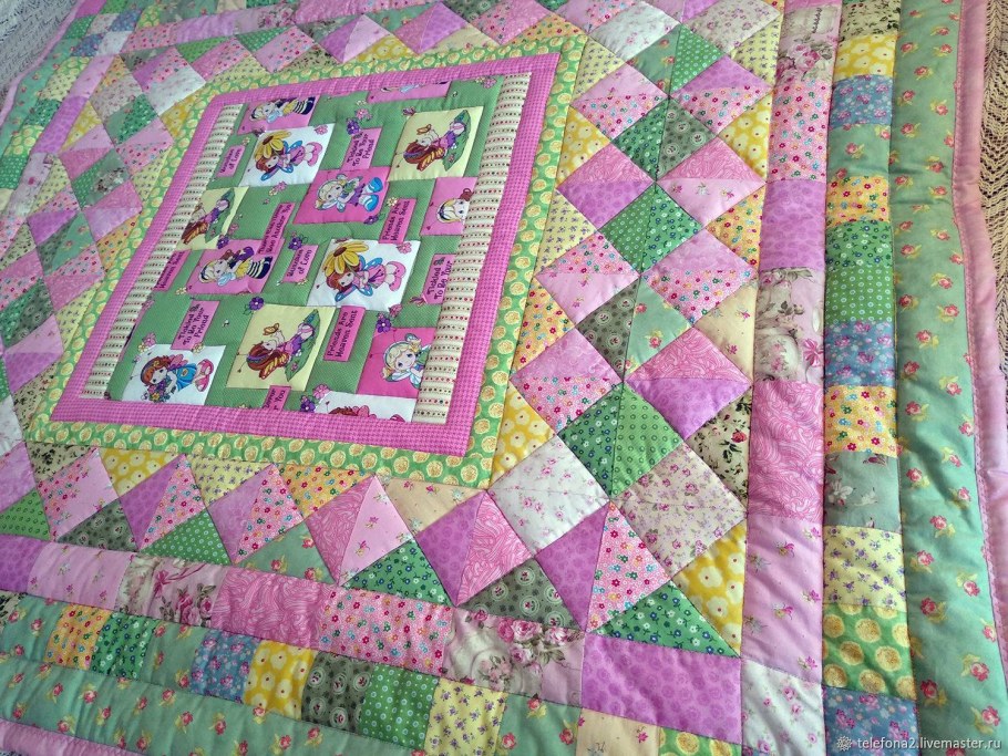 Лоскутные одеяла Дженни клион