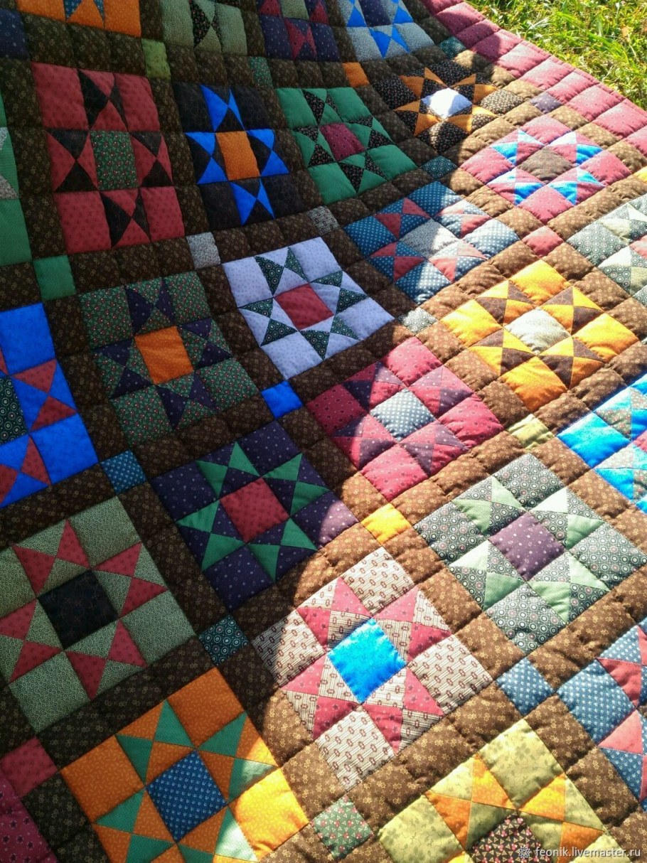 Пэчворк одеяло Мерлин cosy_Patchwork