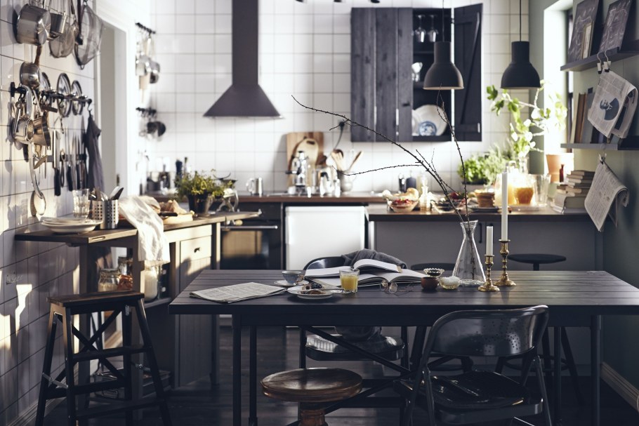 Маленькая кухня в стиле хугге