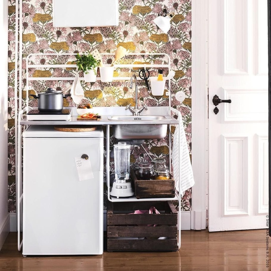 Кухня икея мини икеа СУННЕРСТА