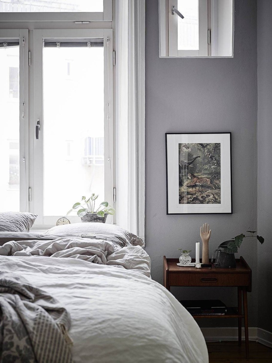 Серые окна в интерьере