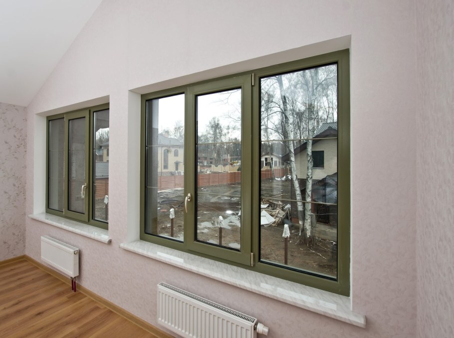 Окна Рехау антрацит