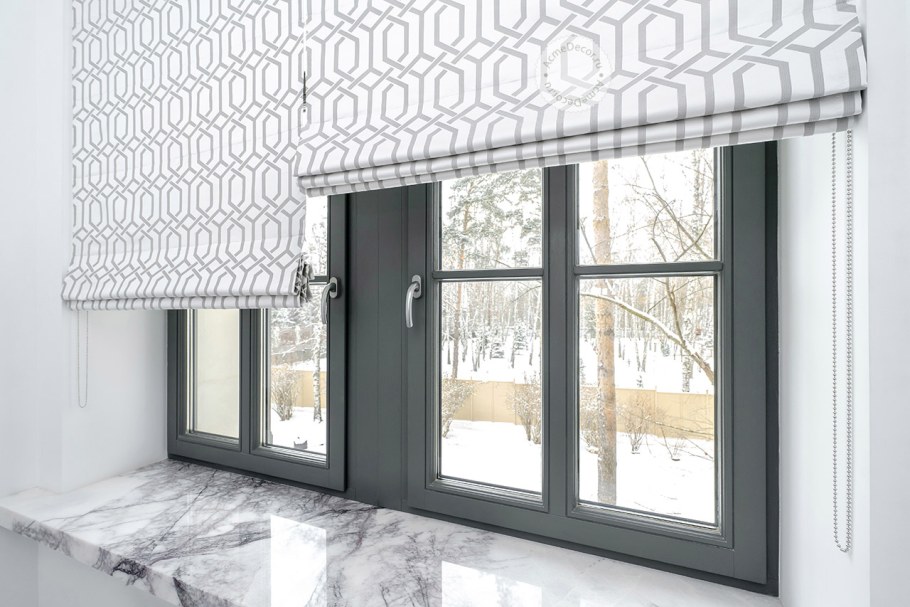 Римская рулонная штора