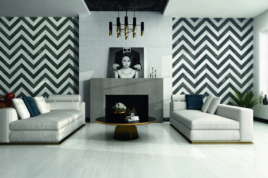 Геометрические узоры в интерьере