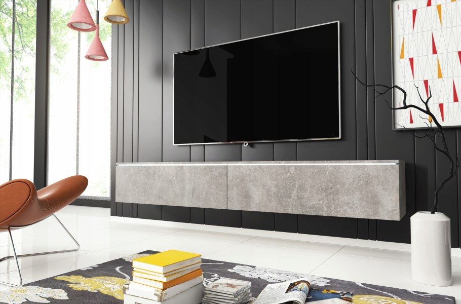 Тумба под ТВ Элия подвесная