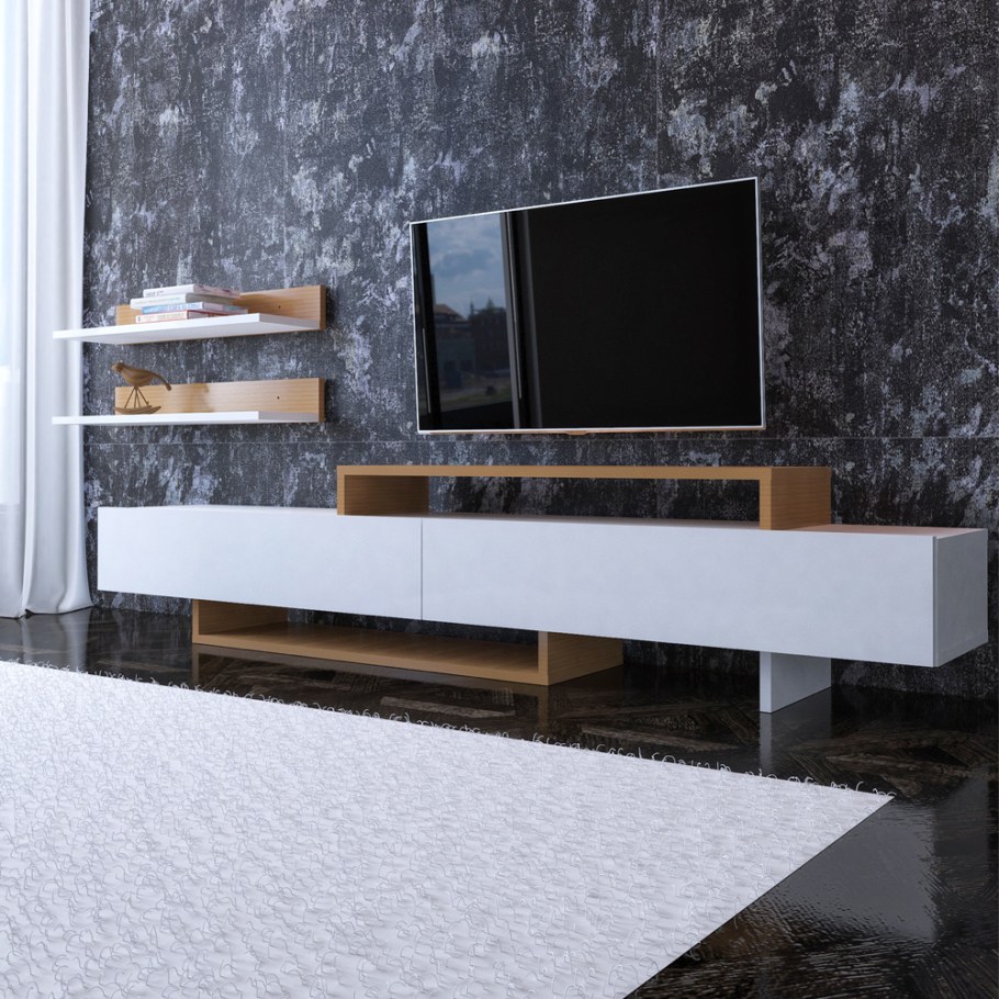 Подвесная тумба под телевизор