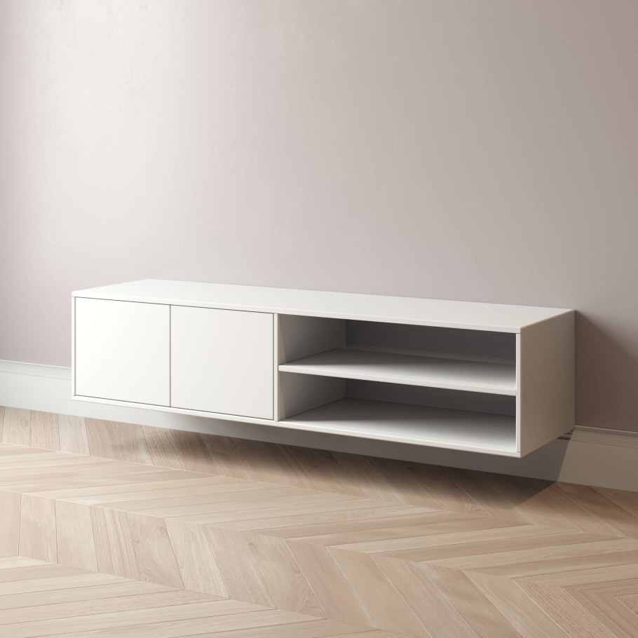 Тумба белая длинная хофф