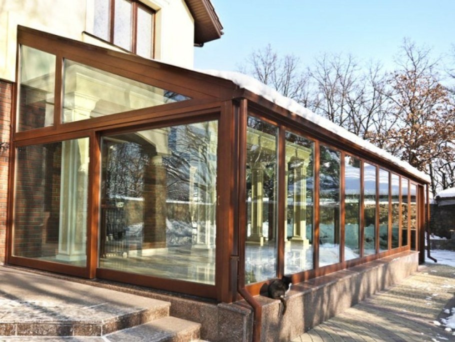 Палаццо остекление террасы