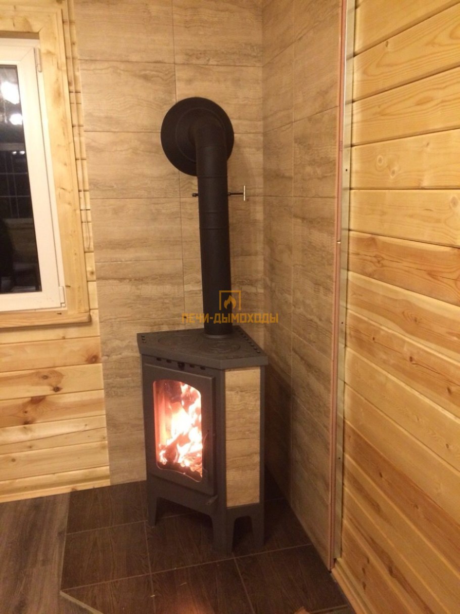 Печь камин Бавария угловая Экокамин