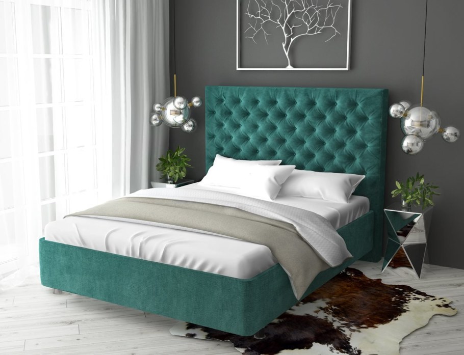 Изумрудная кровать Аскона