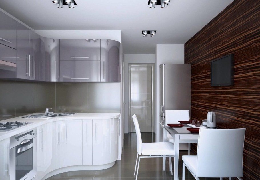 Современные кухни малогабаритной квартире