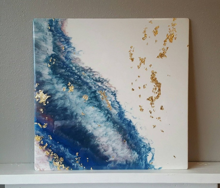 Fluid Art поталь картины