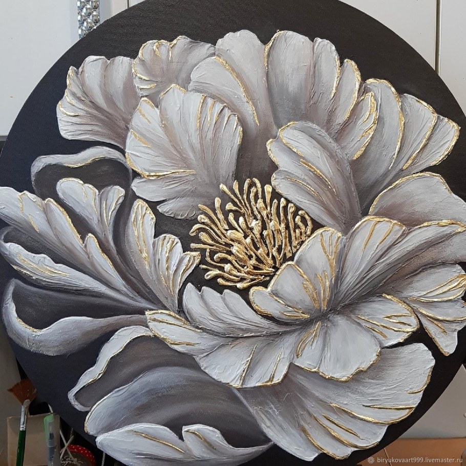 Интерьерная живопись поталь