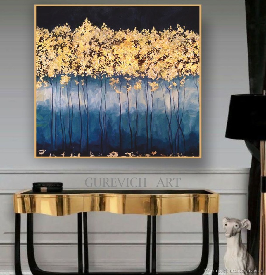 Панно с поталью