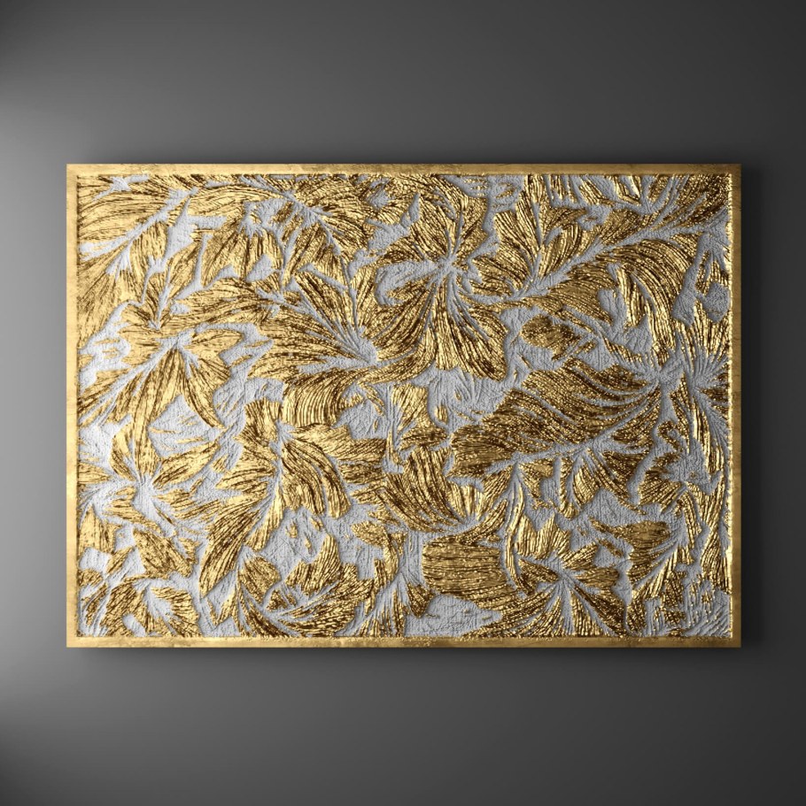 Панно с золотом