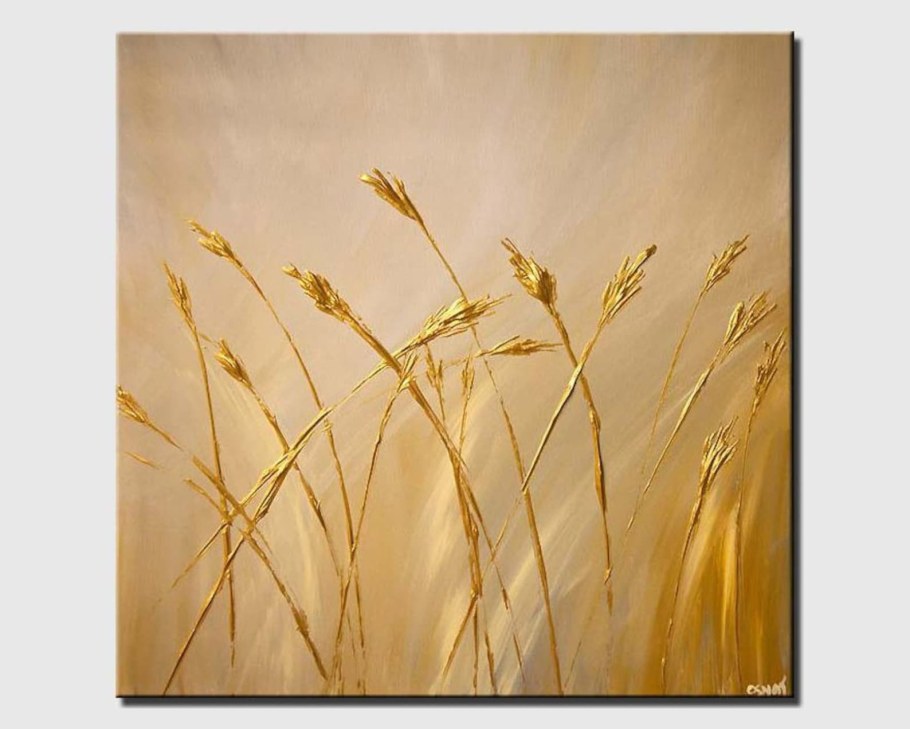 Картины в золотых тонах