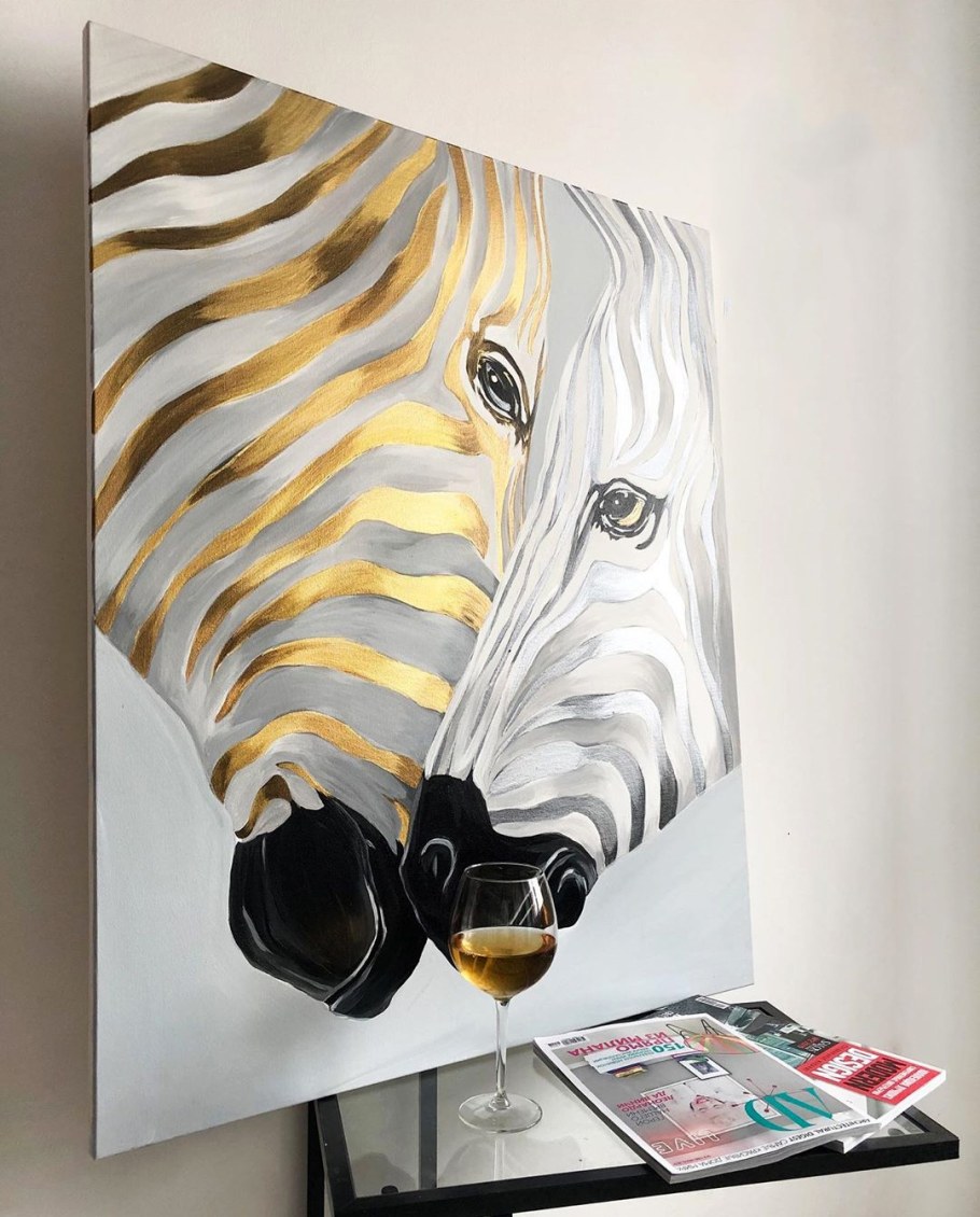 Интерьерные картины акрилом