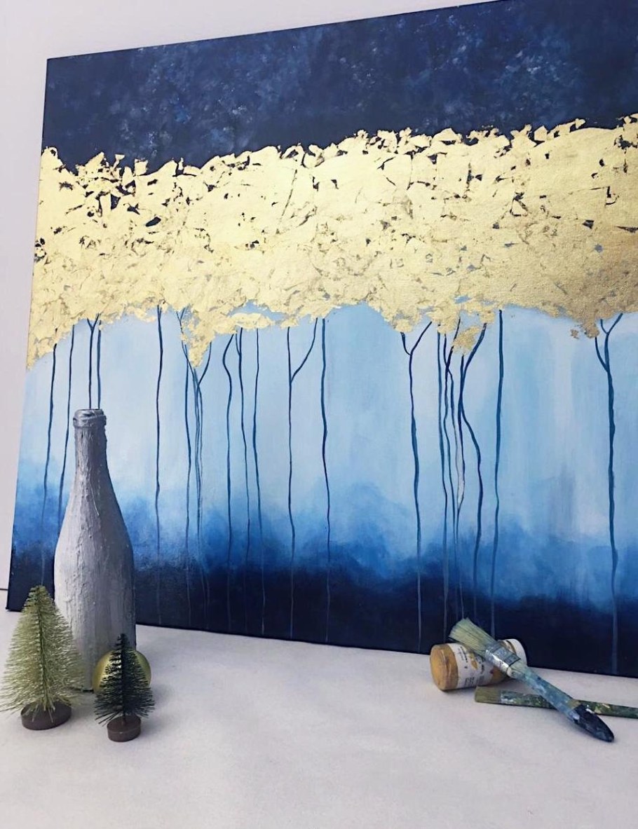 Картины с поталью