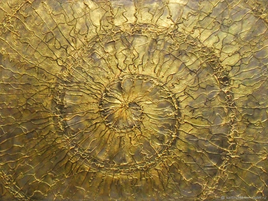 Золотое панно