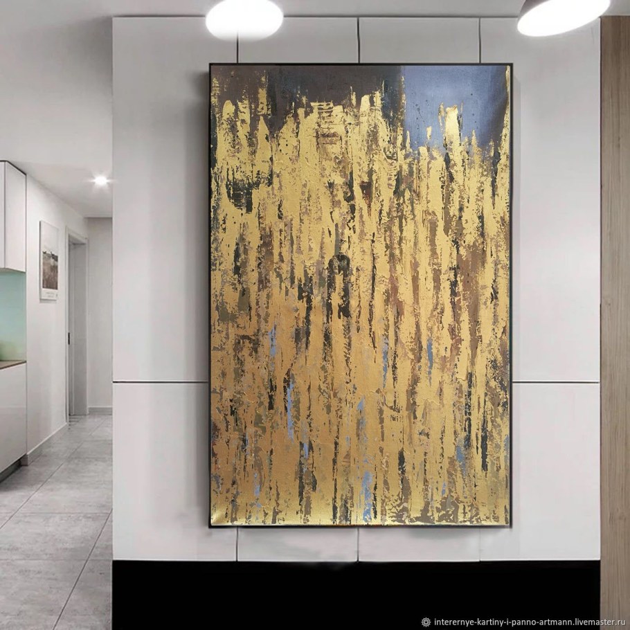 Интерьерная живопись поталь