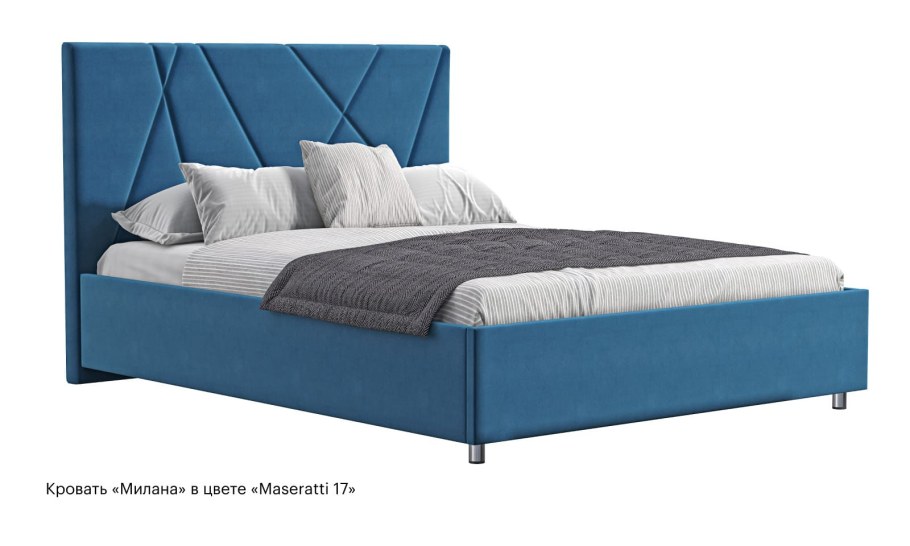 Кровать двуспальная 180х200 см