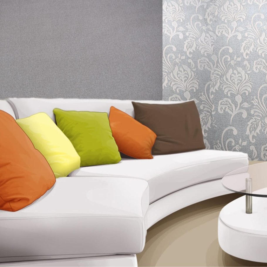 Обои из Леруа для гостиной