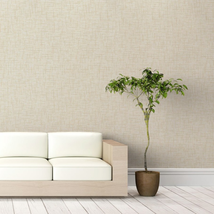 Обои бумажные МОФ Ecostyle бежевые 0.53 м