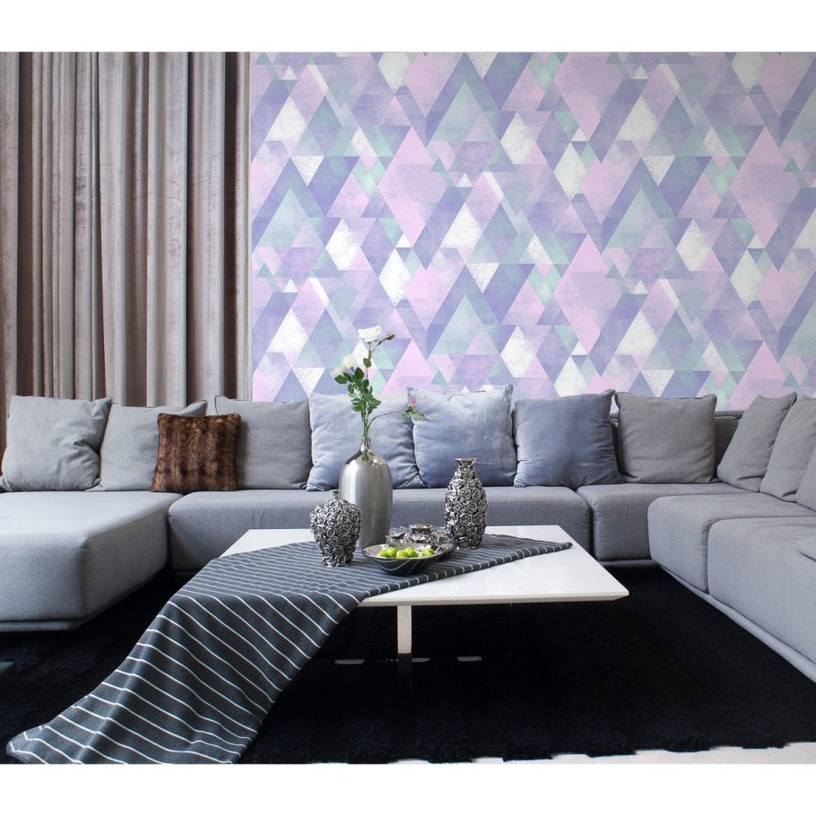 Обои Леруа в интерьере