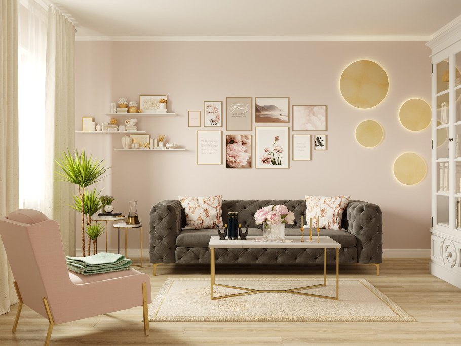 Дизайнерские решения для гостиной