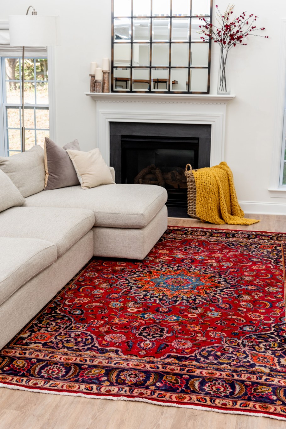 Ковер в современном интерьере