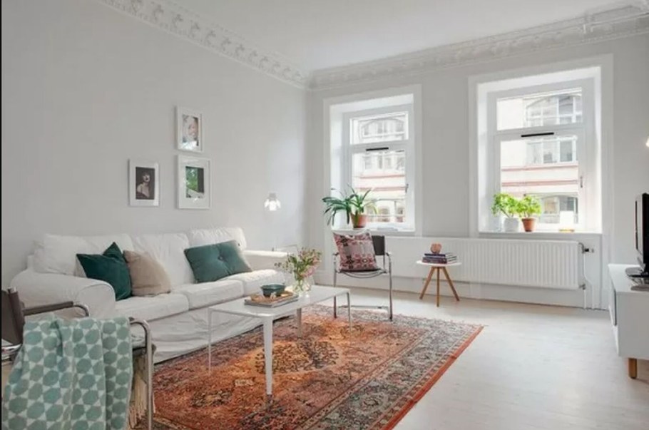 Старые ковры в современном интерьере