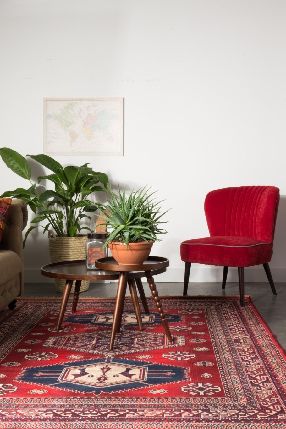 Советский ковер в современном интерьере