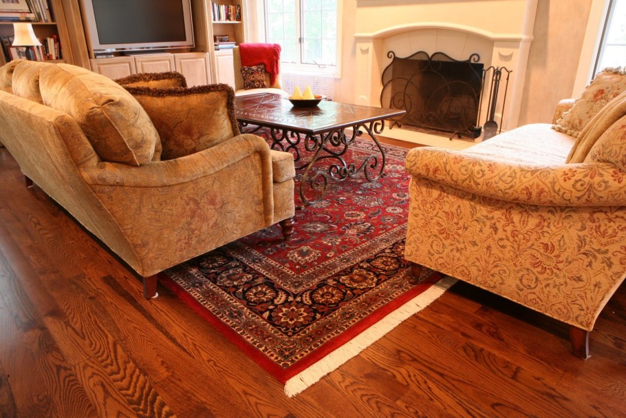 Персидский ковер в интерьере